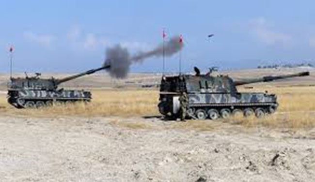 المدفعية التركية تقصف بشدة مناطق حدودية في دهوك