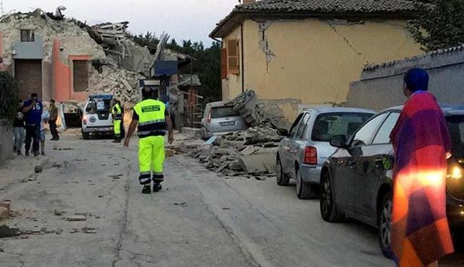 چندین کشته و مجروح بر اثر زلزله در ایتالیا