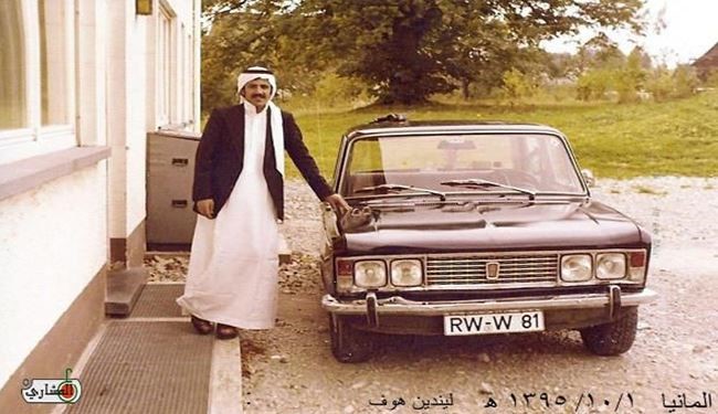 عکس یک سعودی با خودروی آلمانی پس از 42 سال!