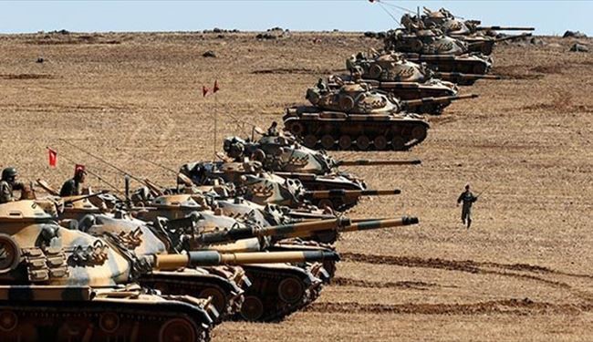 پاسخ سوریه به ورود نیروهای ترکیه به شهر جرابلس