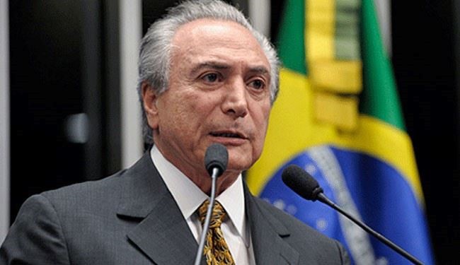 برکناری روسف و تعیین رئیس جمهور جدید در برزیل