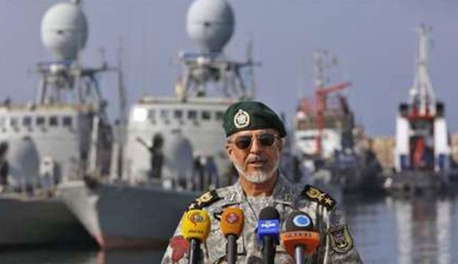 سياري: سلاح البحر الایراني رافق 3200 سفينة في خلیج عدن