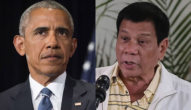 اوباما يلغي لقاء رئيس الفلبين الذي شتمه بالفاظ نابية!