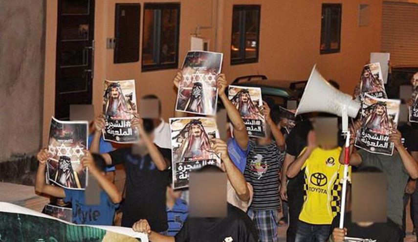 تظاهرات في البحرين تحت شعار «آل سعود الشجرة الملعونة»