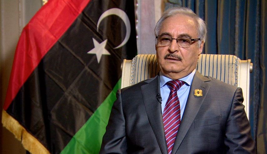 رئيس البرلمان الليبي يرقي حفتر الى رتبة مشير