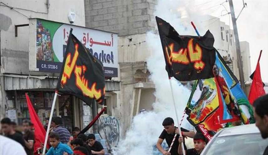 بالصور/ النظام البحريني يواصل استهدافه للمظاهر العاشورائية بالبلاد
