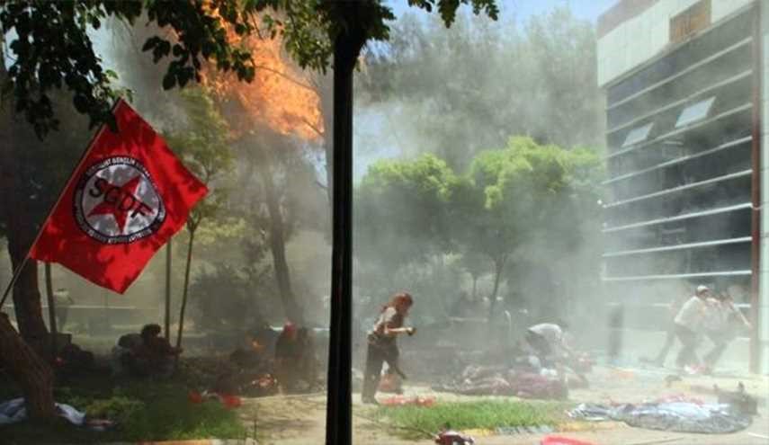 انفجار کامیونی با 5 تُن مواد منفجره در ترکیه