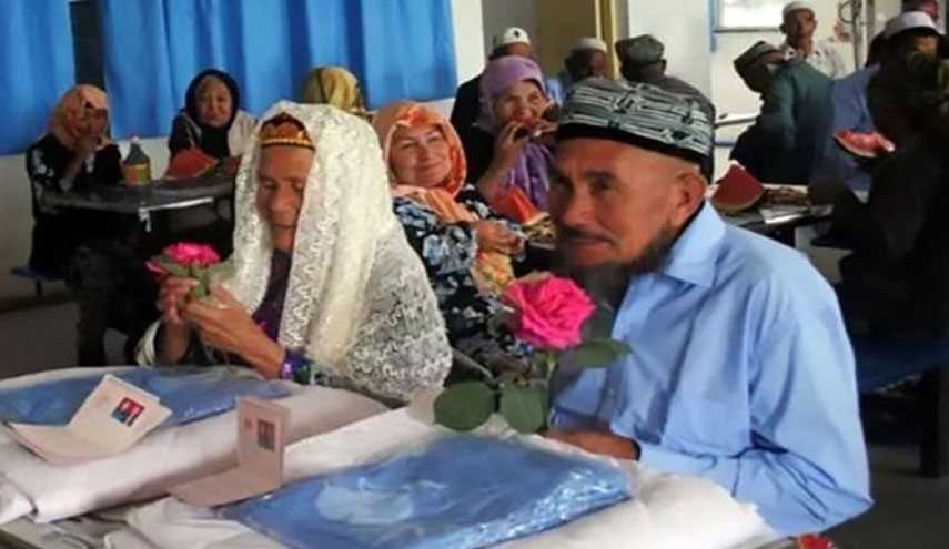 داماد 71 ساله ، عروس 114 ساله+تصاویر