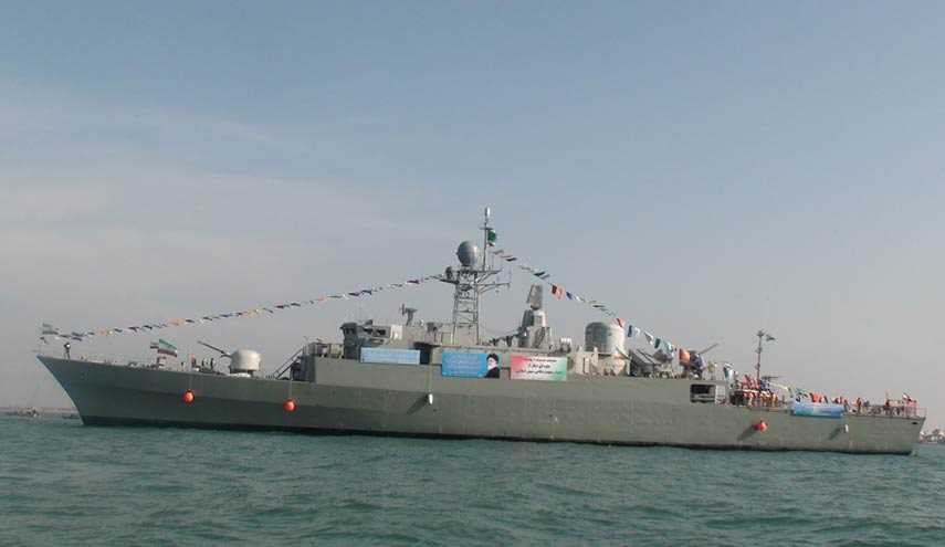 البحرية الايرانية توفد مدمرة الى اذربيجان