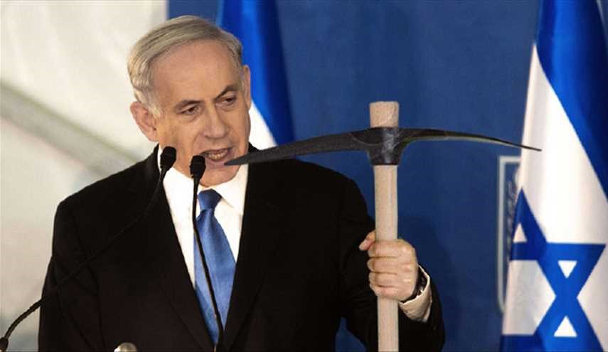 نتانیاهو شخصا برای تخریب مسجد الاقصی کلنگ می‌زند