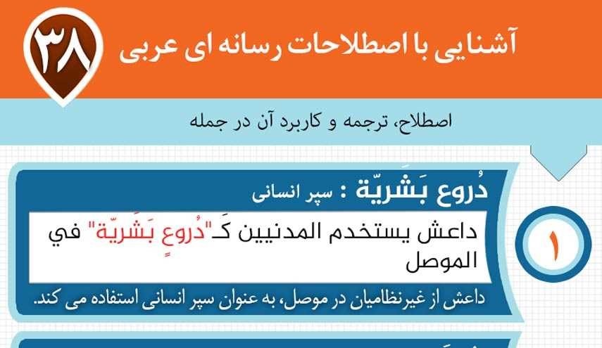 جدیدترین اصطلاحات رسانه‌ای عربی -درس 38