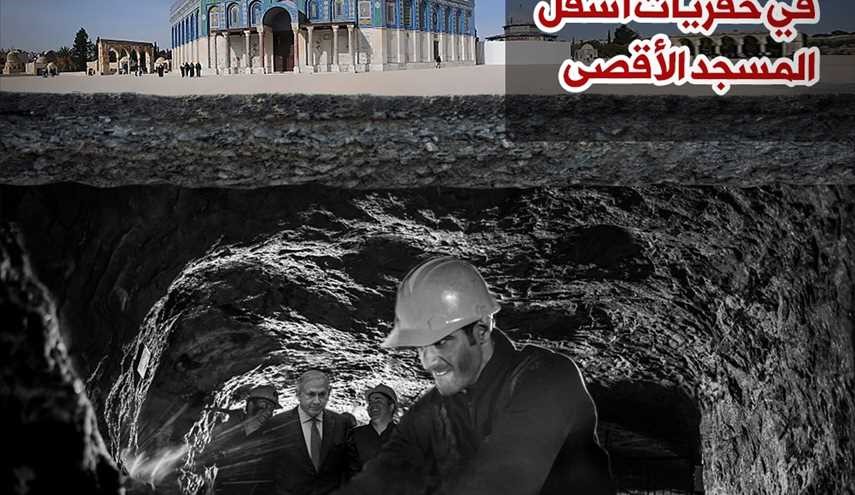 نتنياهو: سأشارك شخصيا في حفريات أسفل المسجد الأقصى