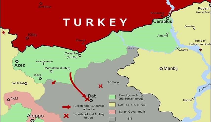 هشدار ارتش سوریه به ترکیه دربارۀ نزدیک شدن به حلب