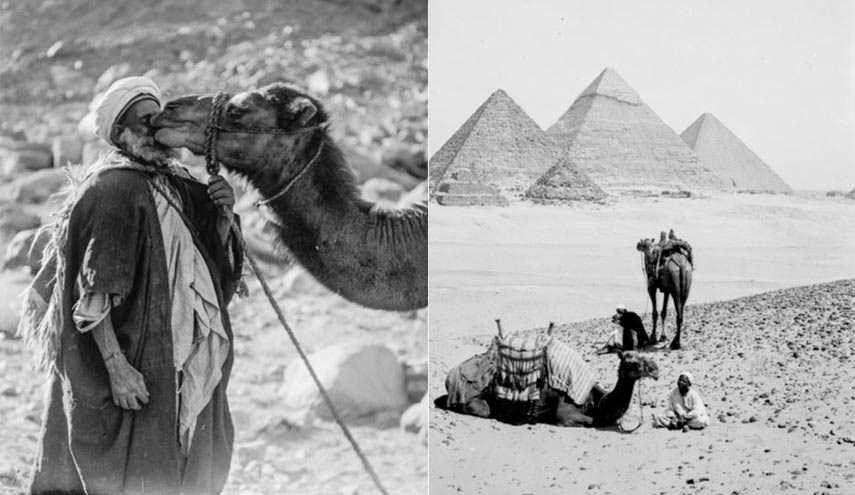 صور لم ترها من قبل عن البدو العرب عمرها 100 عام!