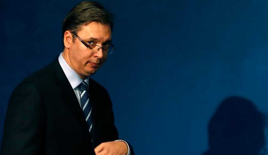 انتقال نخست وزیر صربستان به محل امن