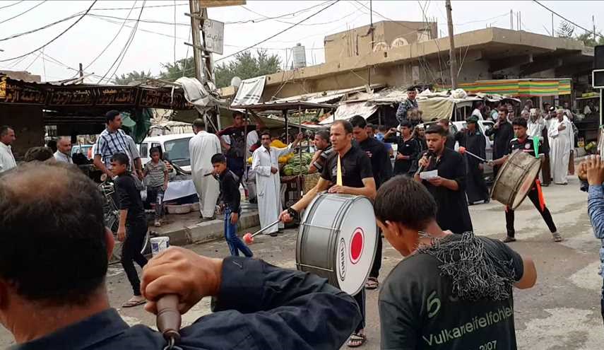 بالصور ...موكب أربعين الإمام الحسين (ع) في محافظة بابل