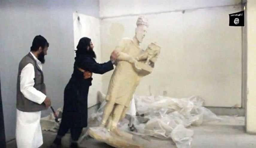 فرار فرمانده داعشی با آثار تاریخی سرقتی از موصل