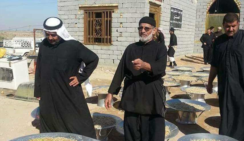 بالصور ...شاهد كيف يتم استقبال زوار الاربعين