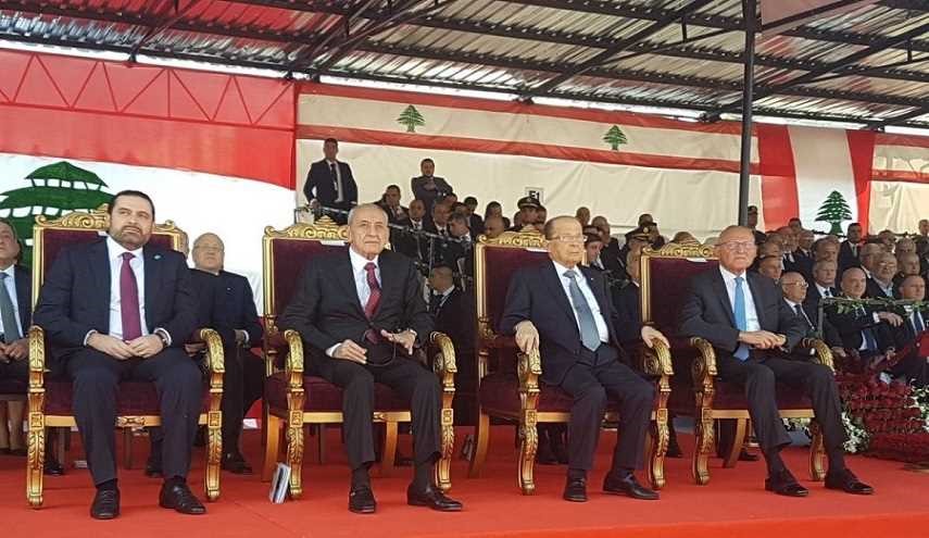 الرئيس اللبناني ميشال عون ترأس احتفال عيد الاستقلال الـ 73