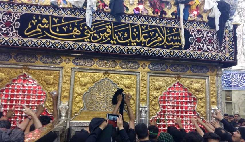 بالصور ..مرقد الإمام العباس (ع) في كربلاء المقدسة