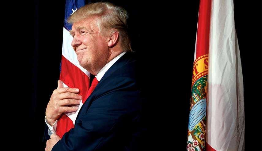 مجازات ترامپ برای آتش زدن پرچم آمریکا!