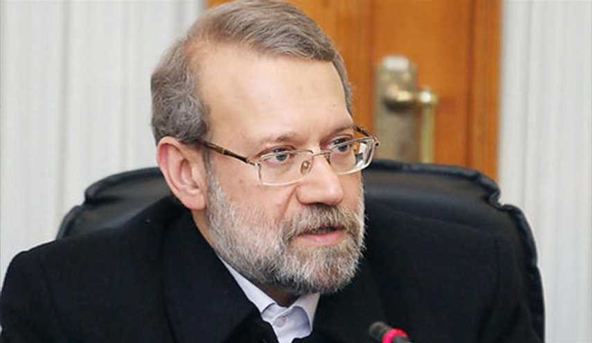 لاريجاني يطالب الحكومة الايرانية برد سريع ومناسب على الحظر الاميركي