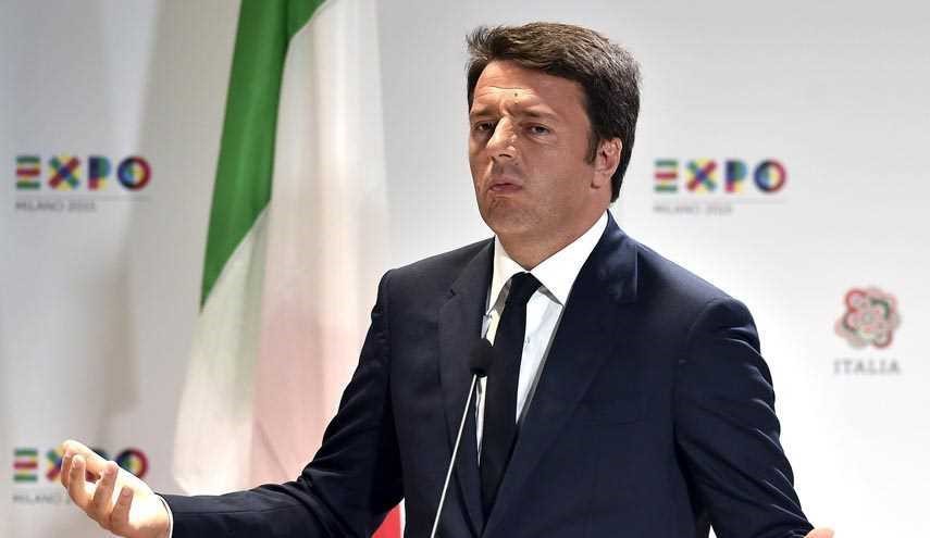 رئيس الوزراء الإيطالي ماتيو رينزي يعلن استقالته