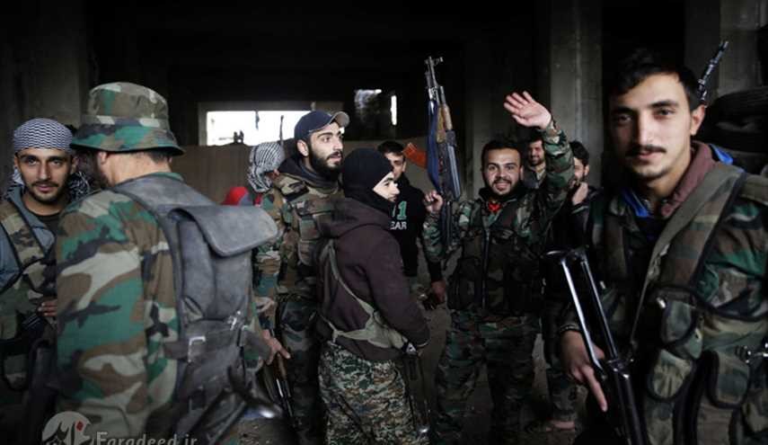 نیروهای ارتش سوریه در حلب +عکس