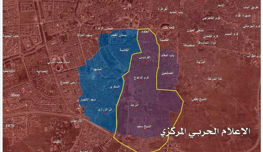 الجيش وحلفاؤه يستعيدون احياء الشيخ سعيد والفردوس وكرم الدعدع شرقي حلب