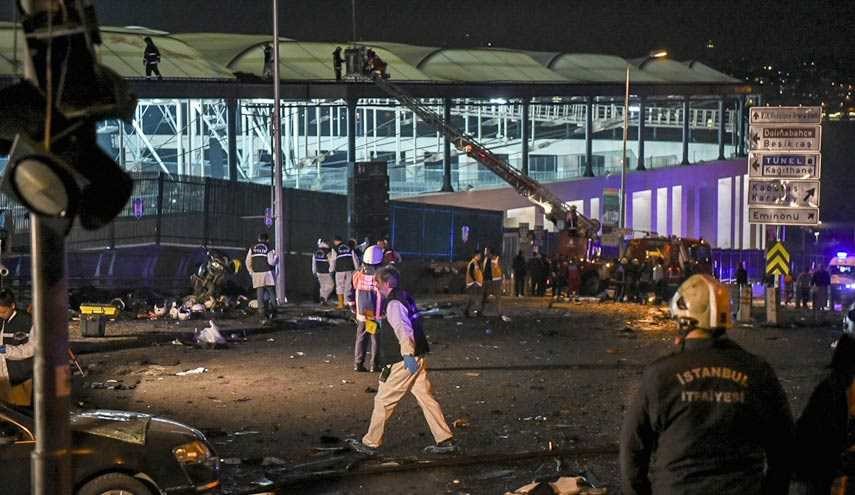 افزایش قربانیان انفجارهای استانبول به 44 نفر