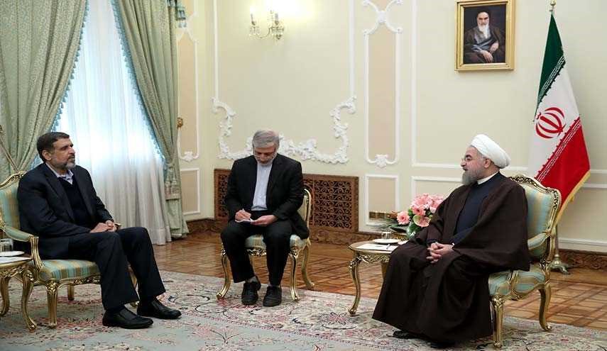 روحاني: لا خيار امام الشعب الفلسطيني سوى الجهاد والمقاومة