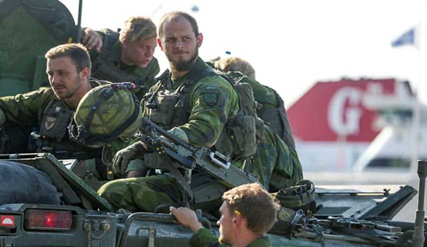 سوئد خود را برای جنگ با روسیه آماده می کند!