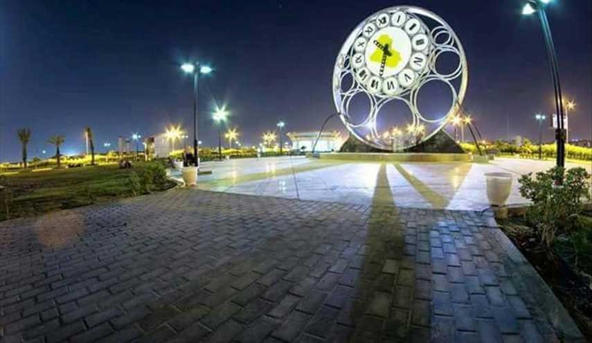 لقطات جميلة لمدينة البصرة العراقية ليلا