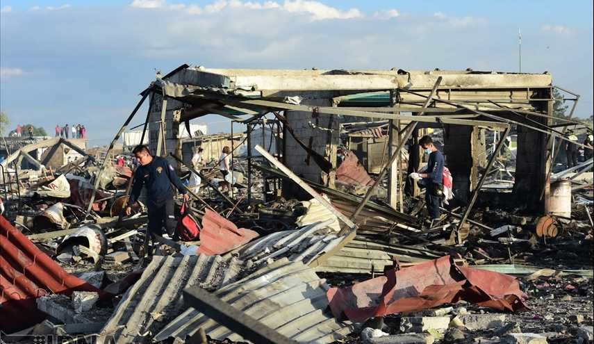 عشرات الضحايا في انفجار كبير بالمكسيك