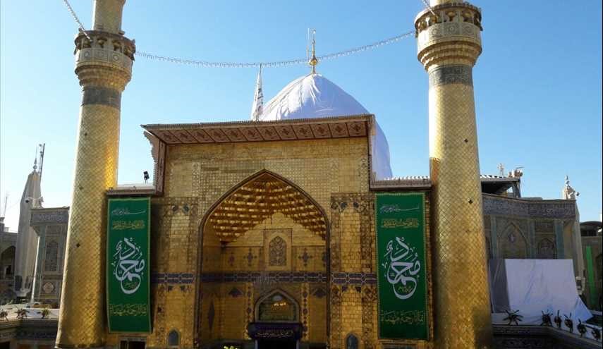 مرقد الإمام علي ابن ابيطالب (ع) ...