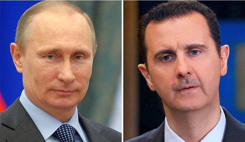 اسد به پوتین تسلیت گفت