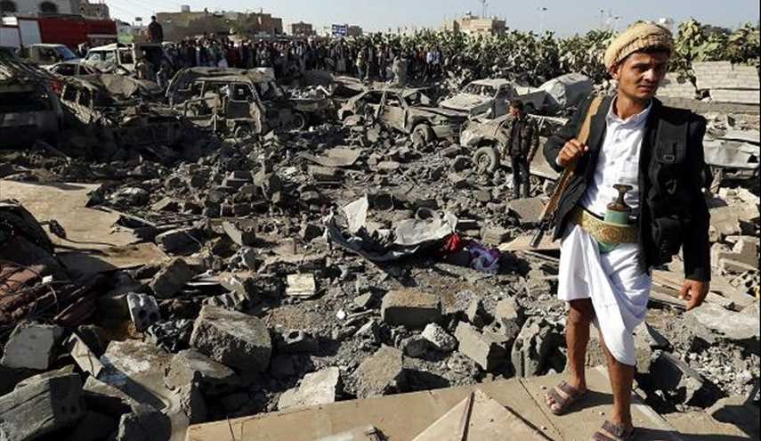 حملات هوایی گسترده به شهرهای یمن