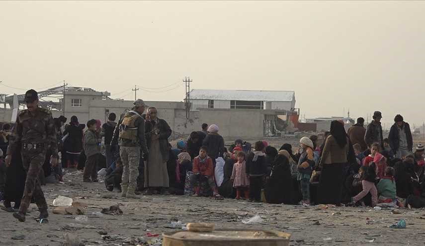 نزوح 1500 من اهالي الموصل باتجاه القوات العراقية