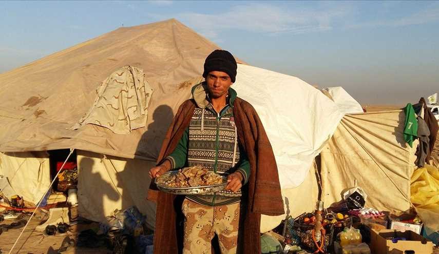 بالصور ..الدعم اللوجستي لقوات الحشد الشعبي العراقي