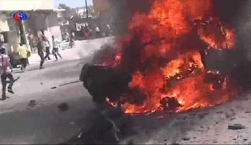 إنفجار سيارة مفخخة داخل إعزاز بريف حلب