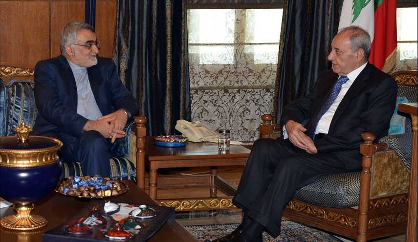 مذا قال بروجردي عقب لقائه كبار المسؤولين اللبنانيين؟