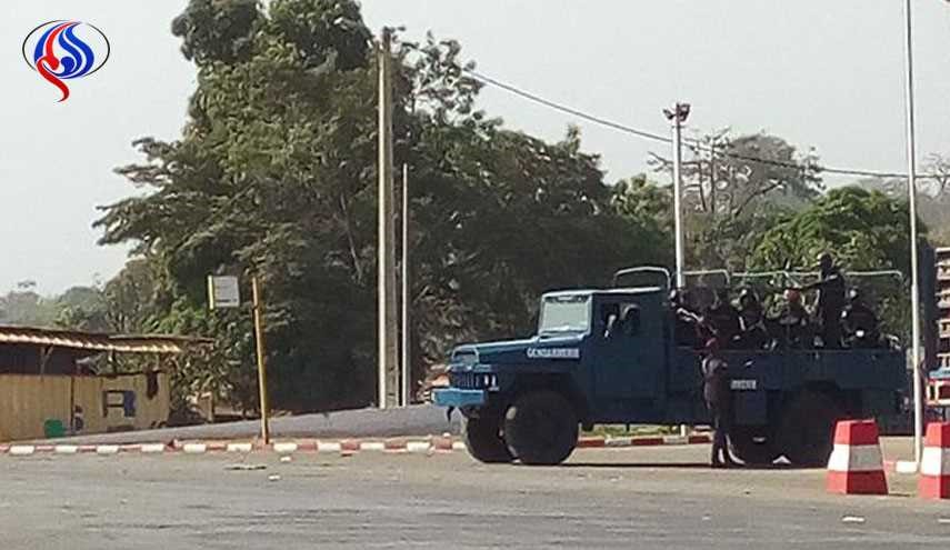 گروگان گیری وزیر دفاع ساحل عاج