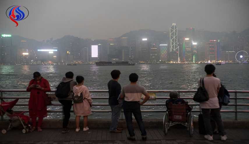 افزایش آلودگی هوا و مه دود غلیظ در جنوب چین
