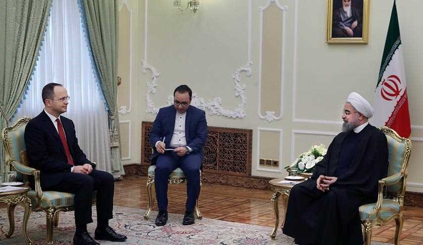 روحاني: الفرصة مواتية لتعزيز التعاون بين ايران والبانيا بعد الاتفاق النووي