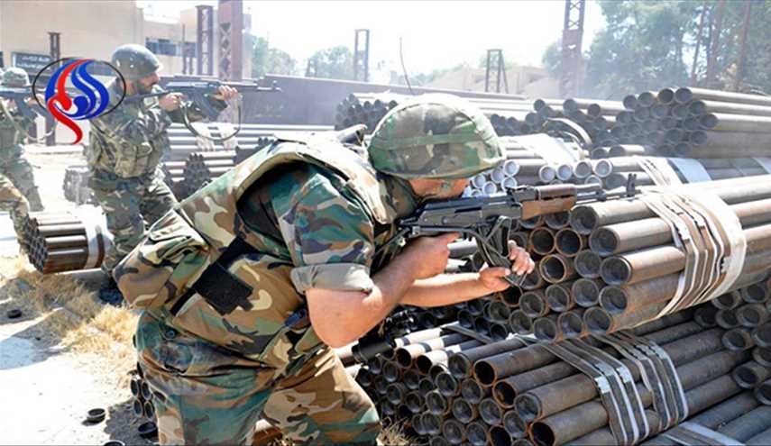 الجيش يشتبك مع مسلحين على محور مزارع الملاح بريف حلب الشمالي