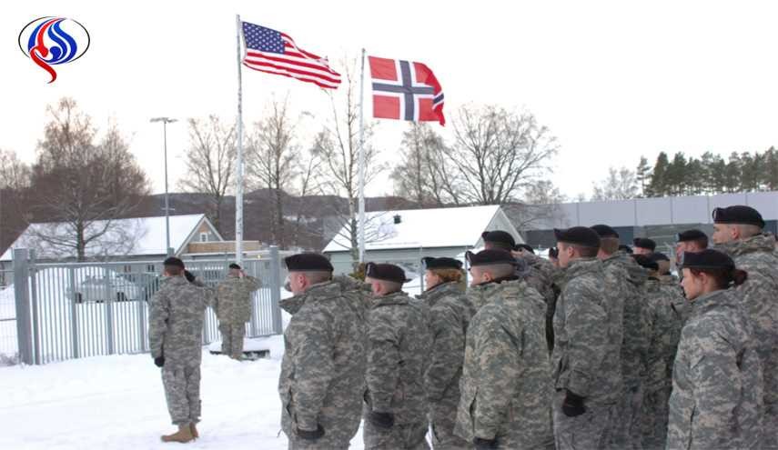 آمریکا در نروژ نیرو پیاده کرد
