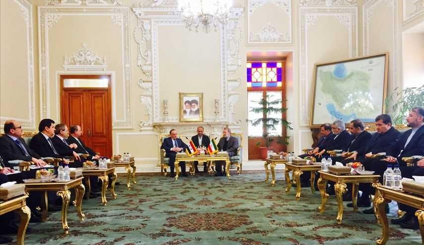 دیدار لاریجانی و نخست وزیر سوریه در مجلس