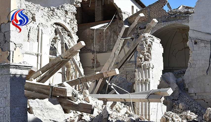 وقوع زمین‌لرزه در ایتالیا