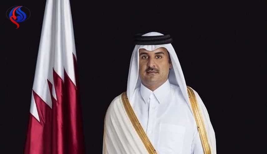 امیر قطر حادثه پلاسکو را تسلیت گفت