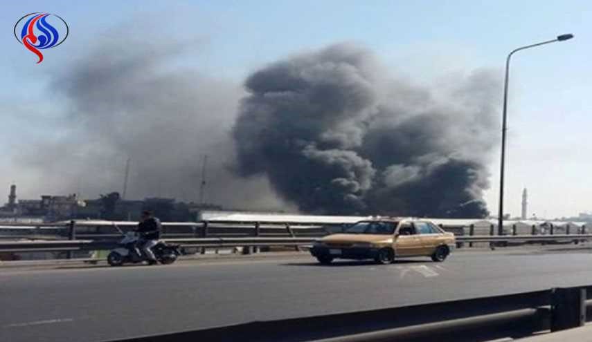 تفجير سيارة مفخخة في بغداد يسفر عن مقتل شخصين + صور